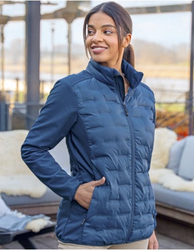 KAL-JF6-Womens Fleece Hybrid Jacket